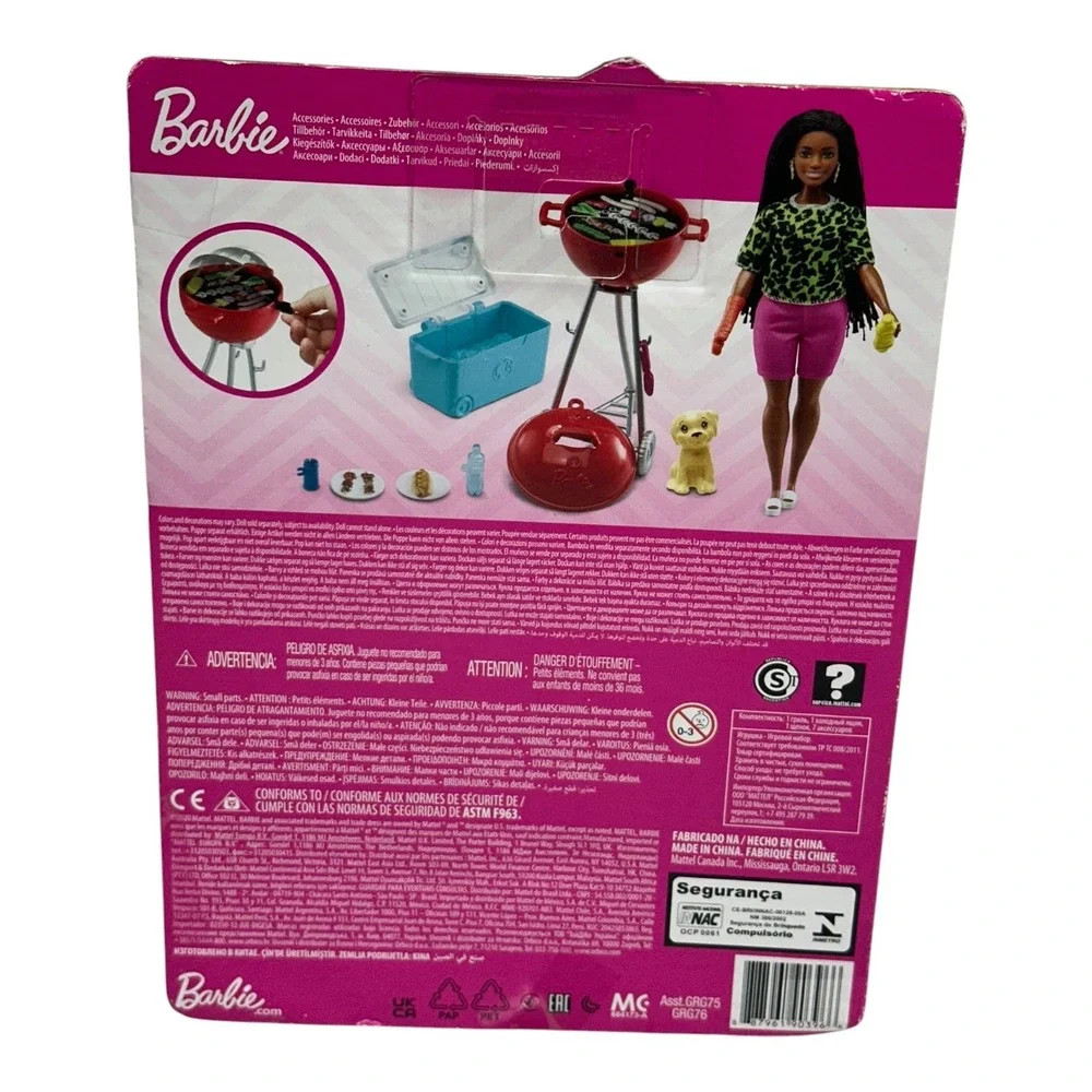 Barbie outdoor barbecue